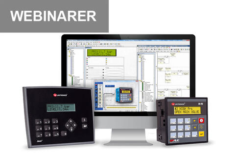 Programvareverktøy som lar deg lage applikasjoner for Jazz PLSer med innebygd tekstlig HMI-panel.

